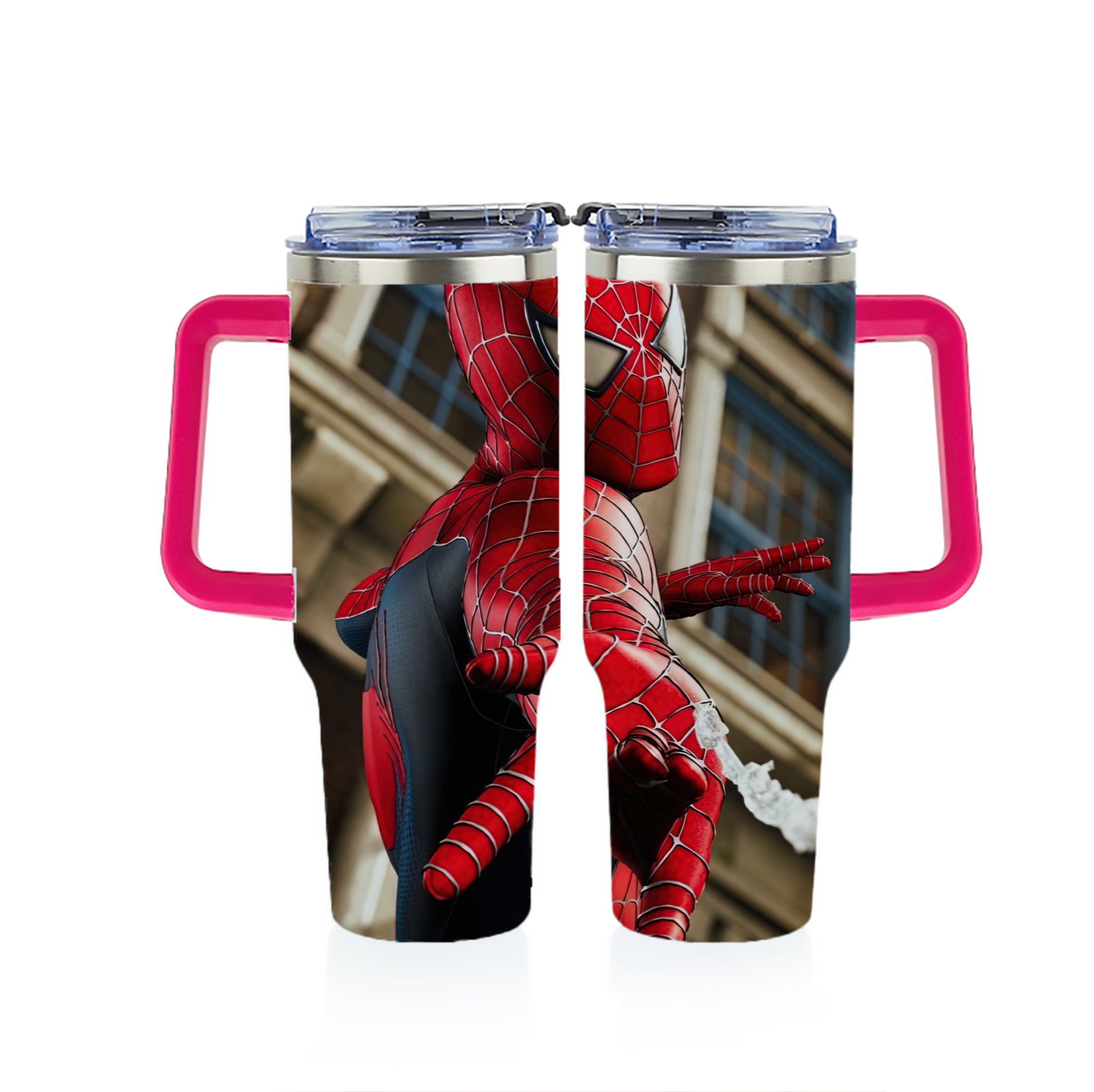 （画像用） Spider Man スパイダーマン 1200ｍLフルプリント車用タンブラー